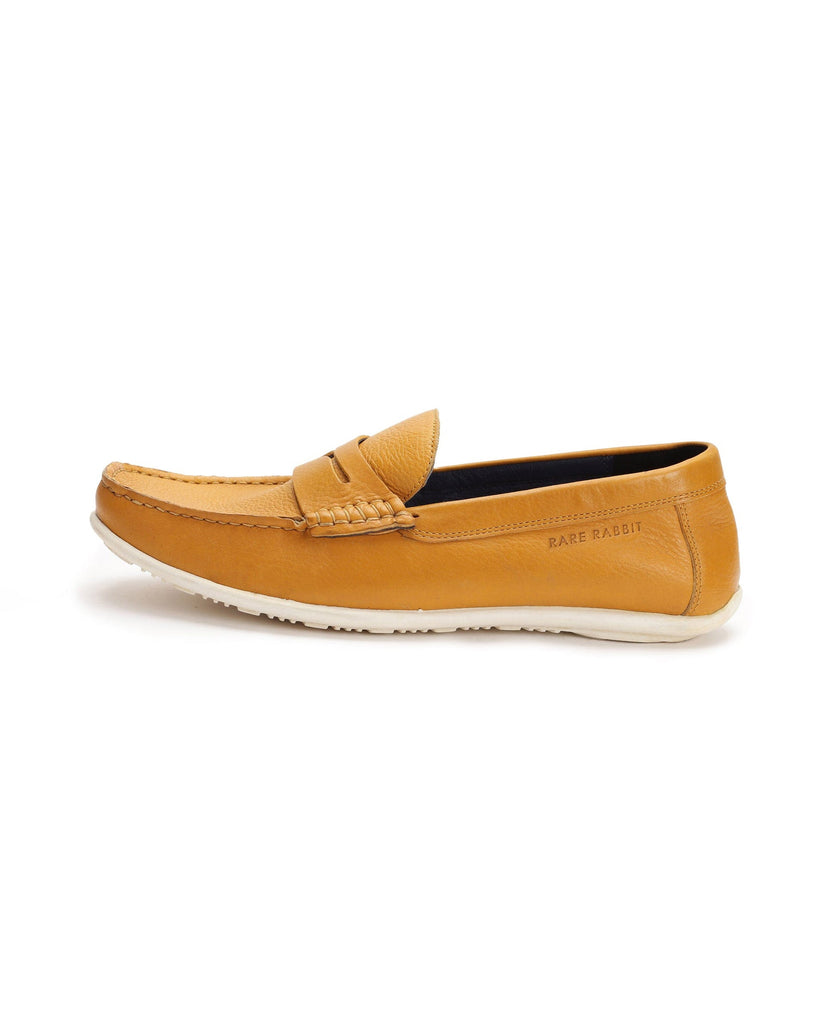 mustard moccasins