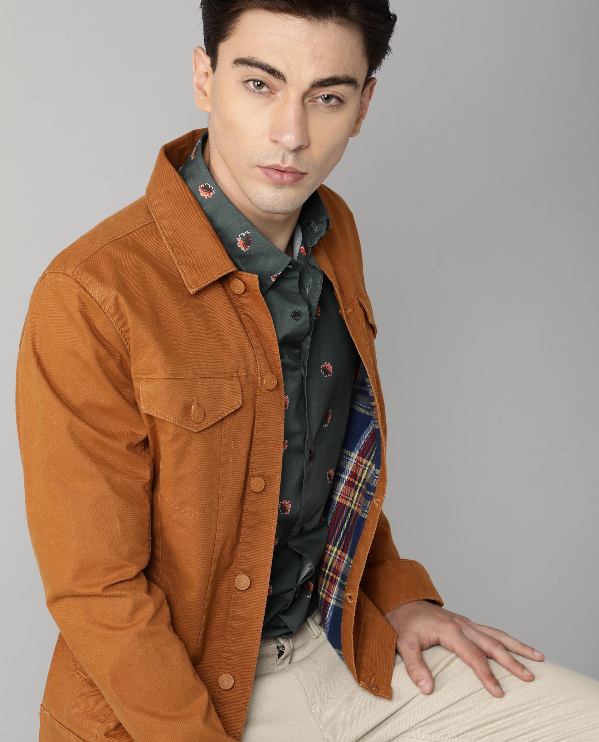 Buy Orange Powder Lite Jacket for Men Online at Columbia Sportswear | 488295