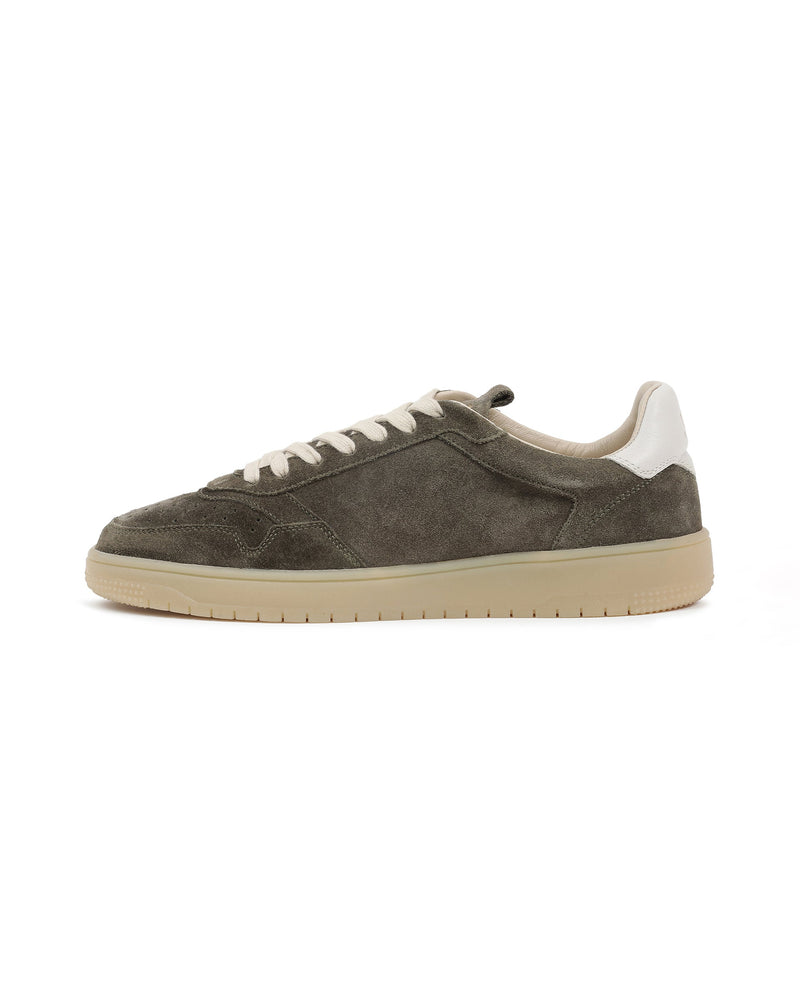 Rare Rabbit Men's Woolton Olive Derby Style Casual Smart Suede Sneaker